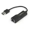 Image de StarTech.com Adaptateur réseau USB 2.0 vers Ethernet - 10/100 Mb/s - Convertisseur USB vers RJ45 - M/F - Neuf