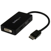 Image de StarTech.com Adaptateur de voyage DisplayPort vers VGA / DVI / HDMI - Covertisseur vidéo 3-en-1 - Neuf