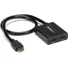 Image de StarTech.com 2 Port HDMI 4k Video Splitter - 1x2 HDMI Splitter - 4k @ 30 Hz - 2x Ultra HD 1080p HDMI Switch - Séparateur vidéo/audio - 2 x HDMI - Ordinateur de bureau - pour P/N : ST121SHD50, SVA5M3NEUA
