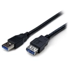 Image de StarTech.com Câble d'extension USB 3.0 SuperSpeed de 2m - Rallonge USB A vers A - M/F - Noir - Neuf