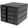 Image de StarTech.com Rack amovible / Backplane sans tiroir pour 4x HDD SAS II/SATA III 6Gb/s de 3,5 avec échange à chaud - Aluminium - Neuf