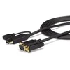 Image de Startechcom Hd2vgamm6 Câble Adaptateur Hdmi Vers Vga Noir