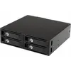 Image de StarTech.com SATSASBP425 Obturateur de baie de lecteur 13,3 cm (5.25") Plateau de stockage de disques Noir