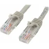Image de StarTech.com 1m Cat5e RJ45 UTP Câble réseau Snagless - Câble patch Cat 5e - Gris
