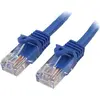Image de StarTech.com 2m Cat5e RJ45 UTP Câble réseau Snagless - Câble patch Cat 5e - Bleu