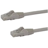 Image de StarTech.com Câble réseau Cat6 Gigabit UTP sans crochet de 10m - Cordon Ethernet RJ45 anti-accroc - M/M - Gris - Neuf