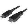 Image de StarTech.com Câble USB-C vers Micro USB-B de 1m, USB 10Gbps, Cordon de Données, 3A, Câble de Transfert de Données USB C vers Micro-B - Neuf