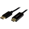 Image de StarTech.com Câble DisplayPort vers HDMI 1m - 4K 30Hz - Adaptateur DP vers HDMI - Convertisseur pour Moniteur DP 1.2 à HDMI - Connecteur DP à verrouillage - Cordon passif DP vers HDMI - Neuf