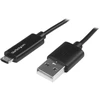 Image de Câble USB vers micro-USB Startech USBAUBL1M noir