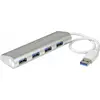 Image de StarTech.com Hub USB 4 ports, USB A vers 4x ports USB-A, USB 5Gbps, design robuste, alimentation par bus, Hub USB 3.0 portable pour ordinateur portable