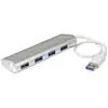 Image de StarTech.com Hub USB à 4 Ports avec Ethernet, USB-A, Gigabit Ethernet/GbE, USB 5Gbps, Design Robuste, Alimentation par Bus, Hub USB 3.0 Portable pour Ordinateur Portable - Neuf
