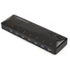 Image de StarTech.com Hub USB 3.0 à 7 ports plus ports dédiés à la charge - 5Gbps - 2x 2,4 A - Neuf