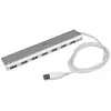 Image de StarTech.com Hub USB à 7 Ports avec Ethernet, USB-A, Gigabit Ethernet/GbE, USB 5Gbps, Design Robuste, Alimentation par Bus, Hub USB 3.0 Portable pour Ordinateur Portable - Neuf