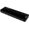 Image de StarTech.com Concentrateur USB 3.0 (5Gbps) 10 ports avec Ports de Charge et de Synchronisation - 8 x USB-A, 2 x USB-A ports de Charge Rapide - Concentrateur USB Multiport Alimenté - Neuf