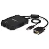 Image de StarTech.com Adaptateur crash cart pour PC portable avec boîtier durable - Console KVM USB avec transfert de fichier et acquisition vidéo - Neuf