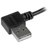 Image de Cable Usb A Vers Micro B De 1 M Avec Connecteurs A Angle Droit