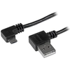 Image de StarTech.com Câble USB A vers Micro B de 1 m avec connecteurs coudés à angle droit - M/M - Noir - Neuf