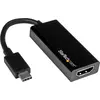 Image de StarTech.com Adaptateur USB-C vers HDMI avec 4K 30Hz - Noir, 3.2 Gen 2 (3.1 Gen 2), USB Type-C, sortie HDMI, 3840 x 2160 pixels