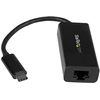 Image de StarTech.com Adaptateur USB C vers Gigabit Ethernet - Noir - Adaptateur Réseau LAN USB 3.0 vers RJ45 - USB Type C vers Ethernet - Neuf