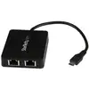 Image de StarTech.com Adaptateur réseau USB-C vers 2 ports Gigabit Ethernet avec port USB 3.0 (Type-A) - Neuf