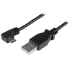 Image de StarTech.com USBAUB2MRA câble USB USB 2.0 2 m USB A Micro-USB B Noir - Neuf