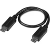 Image de StarTech.com Câble USB OTG Micro USB vers Micro USB de 20 cm - M/M