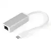 Image de StarTech.com Adaptateur réseau USB-C vers RJ45 Gigabit Ethernet - M/F - Argent - Neuf