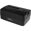 Image de StarTech.com Station d'accueil pour disques durs SATA 2,5 / 3,5" - USB 3.1 (USB-A, USB-C) ou eSATA - Câbles USB A et USB C inclus - Station d'accueil pour disque dur Baies : 1 - 2.5", 3.5" (6.4 cm, 8.9 cm) - SATA 6Gb/s - eSATA, USB 3.1 (Gen 2) - Noir