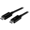 Image de StarTech.com Câble Thunderbolt 3 (20 Gb/s) USB-C de 1 m - Compatible Thunderbolt, USB et DisplayPort - M/M - Neuf