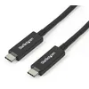 Image de StarTech.com Câble Thunderbolt 3 (40 Gb/s) USB-C de 1 m - Compatible Thunderbolt et USB - Cordon Thunderbolt - M/M