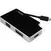 Image de Adaptateur USB C vers VGA/HDMI/DVI Startech CDPVGDVHDB Argent