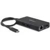 Image de StarTech.com Adaptateur Multiport USB-C - Mini Station d'Accueil USB-C avec 4K HDMI - 60W Power Delivery Pass-Through, GbE, 2x USB-A 3.0 Hub - Mini Dock USB Type-C pour Ordinateur Portable - Neuf