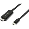 Image de Startech.com Cable Adaptateur Mini Displayport Vers Hdmi De 3m - 4k 30hz