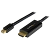 Image de StarTech.com Câble adaptateur Mini DisplayPort vers HDMI de 5 m - 4K 30 Hz - Noir - Neuf