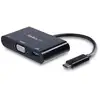 Image de StarTech.com Adaptateur multifonction USB-C vers VGA avec port USB-A et Power Delivery - Neuf