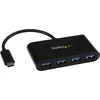 Image de StarTech.com 4 Port USB 3.0 Hub - USB-C vers 4x USB-A - Hub USB C compact - Hub USB Type C - Hub USB - USB Type C - Hub - 4 x SuperSpeed USB 3.0 - Desktop