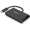 Image de StarTech.com Hub USB-C à 4 ports alimenté par bus - USB-C vers 4x USB-A - USB 3.0 - 5Gbps - Neuf