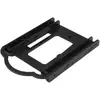 Image de StarTech.com Support de Montage pour HDD/SDD 2.5 pour Baie de Lecteur 3.5 - Installation sans Outil - Support d'Adaptation pour Disque Dur 2.5 SSD - Neuf