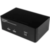 Image de StarTech.com Switch KVM DisplayPort double affichage à 2 ports - 4K 60 Hz - Neuf