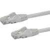 Image de StarTech.com 0,5m Cat6 Snagless RJ45 Ethernet Network Cable - Blanc - 50cm Cat 6 UTP Cable - Câble réseau - RJ-45 (M) à RJ-45 (M) - 50 cm - UTP - CAT 6 - formé, sans crochet, torsadé - blanc