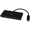 Image de StarTech.com Hub USB-C à 4 ports avec Power Delivery - USB-C vers 4x USB-A - USB 3.0 - 5Gbps - Neuf