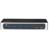Image de Startech.com Hb30c5a2csc Hub & Concentrateur Usb 3.2 Gen 1 (3.1 Gen 1) Type-b 5000 Mbit/s Noir, Argent