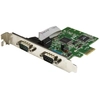 Image de StarTech.com Carte PCI Express à 2 ports série DB9 RS232 - Adaptateur PCIe série avec UART 16C1050 - Neuf