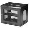 Image de StarTech.com Armoire Réseau Murale 9U à 2 Montants avec Étagère 1U, Baie Serveur Murale 19 pour Données/Réseau/AV/Électronique/Équipement IT, Petite Armoire Rack Ventilée - Neuf