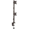 Image de StarTech.com ARMDUALV support d'écran plat pour bureau 68,6 cm (27") Noir