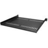 Image de StarTech.com Tablette ventilée pour rack de serveurs 1U - 40,6 cm de profondeur - acier - rack - étagère - noir - 1U - 40.6 cm (16") - pour P/N : CABSHELF116