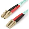 Image de Startech.com Câble Fibre Optique Multimode De 2m Lc/upc À Lc/upc Om4, Fibre Zipcord 50/125µm Lommf/vcsel, Réseaux 100g, Faible Perte D'Insertion, Cordon De Raccordement Fibre Lszh