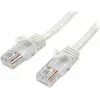 Image de StarTech.com 10m Cat5e Câble réseau Ethernet Snagless avec RJ45 - Câble UTP Cat 5e - Blanc - Câble patch - RJ-45 (M) à RJ-45 (M) - 10 m - UTP - CAT 5e - sans crochet - blanc