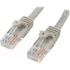Image de StarTech.com 10m Cat5e Câble réseau Ethernet Snagless avec RJ45 - Câble UTP Cat 5e - Gris - Câble patch - RJ-45 (M) à RJ-45 (M) - 10 m - UTP - CAT 5e - sans crochet, torsadé - Gris