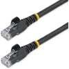 Image de StarTech.com 10m Cat5e Câble réseau Ethernet Snagless avec RJ45 - Câble UTP Cat 5e - Noir - Câble patch - RJ-45 (M) à RJ-45 (M) - 10 m - UTP - CAT 5e - sans crochet - Noir
